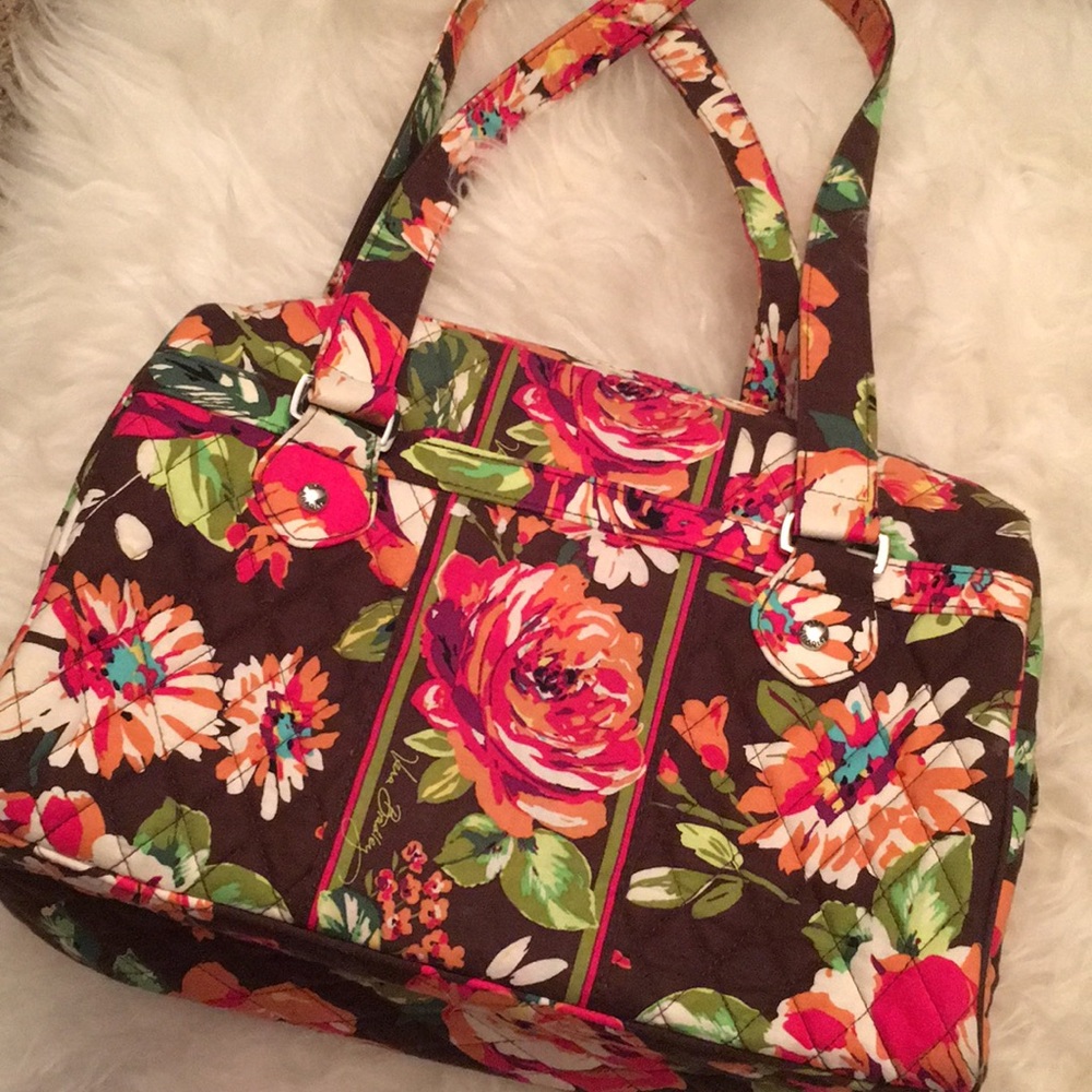 Vera Bradley English Rose Satchel 🌹